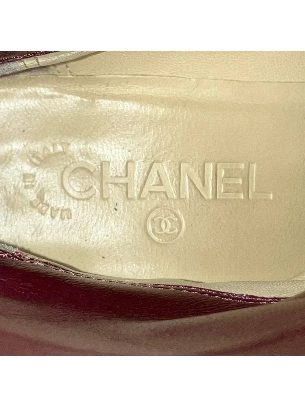 Chanel Boots C Black CC Logo Leather